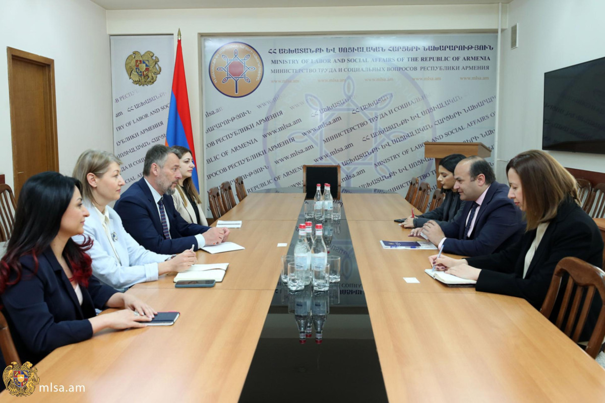 Նախարար Նարեկ Մկրտչյանն ընդունել է «Մարդը կարիքի մեջ» ՀԿ-ի համահիմնադիր և գործադիր տնօրեն Շիմոն Պանեկին