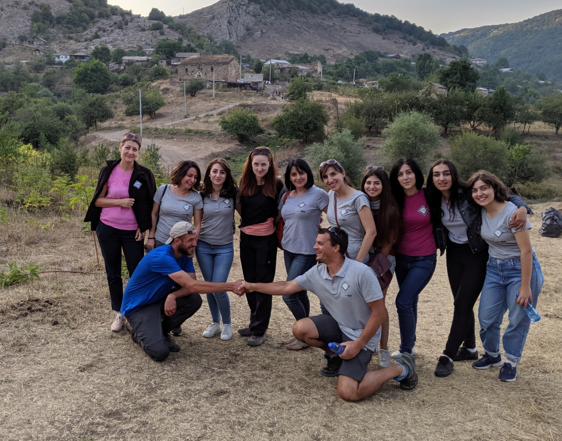 PIN Armenia team in Legends Trail