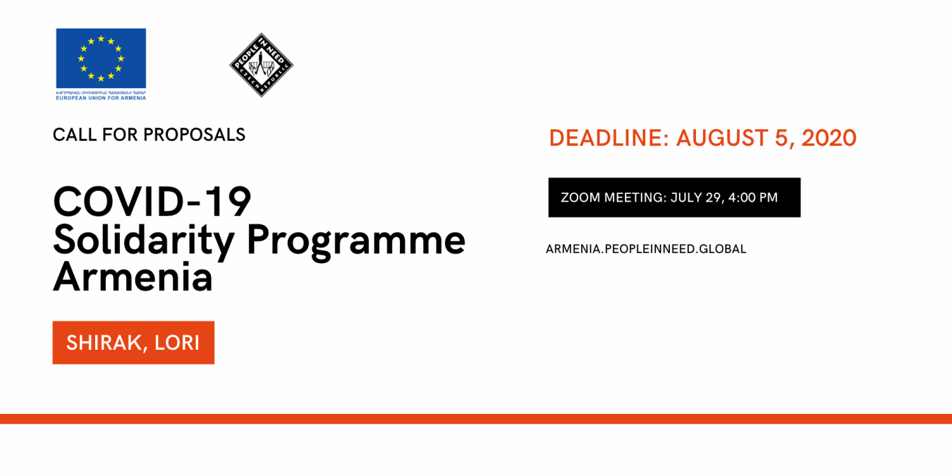 Call for Proposals: COVID-19 Solidarity Programme