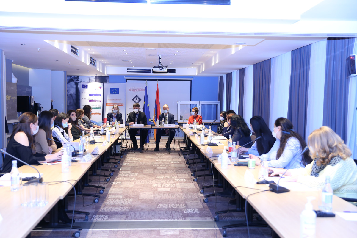 Հանդիպում ԵՄ ՔՈՎԻԴ-19 Հետևանքների չեզոքացման ծրագրի գործընկերների հետ