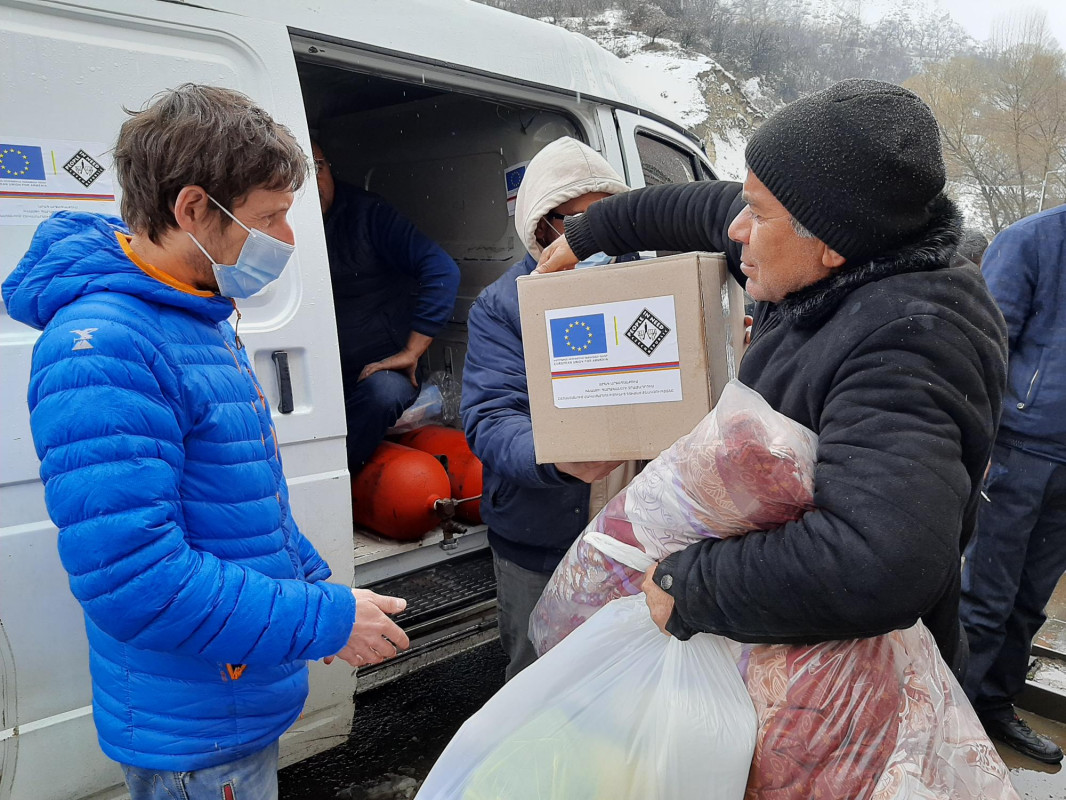 Rapid response to urgent hygiene needs of conflict-affected populations in Armenia 